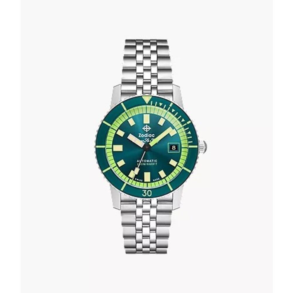 Zodiac Compression Diver Automatic Stainless Steel 40mm